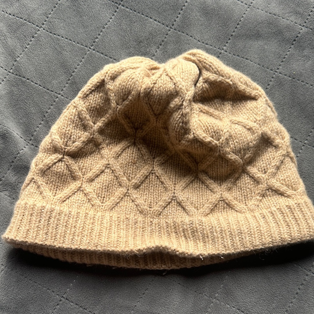 Patagonia Tan Knit Beanie - Picture 3 of 5